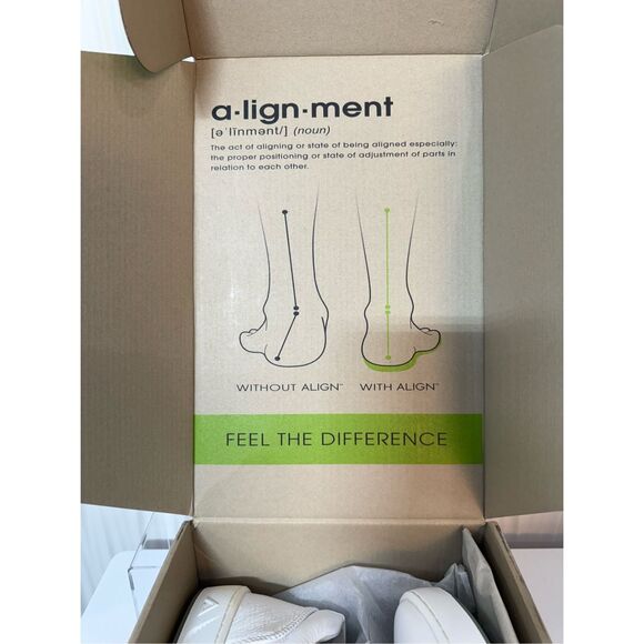 NIB Align Tannon Men’s Orthotic Athletic Shoe Leather - Picture 3 of 8